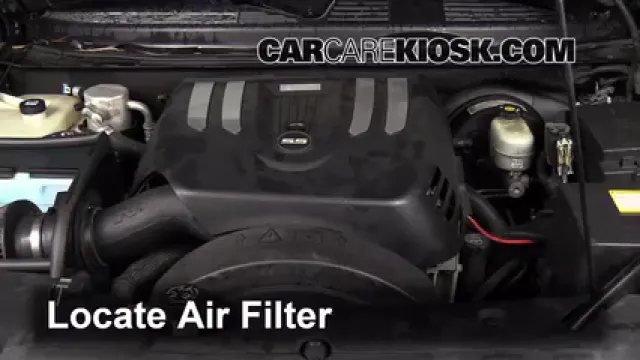 2007 Chevrolet Trailblazer SS 6.0L V8 Filtro de aire (motor) Cambio